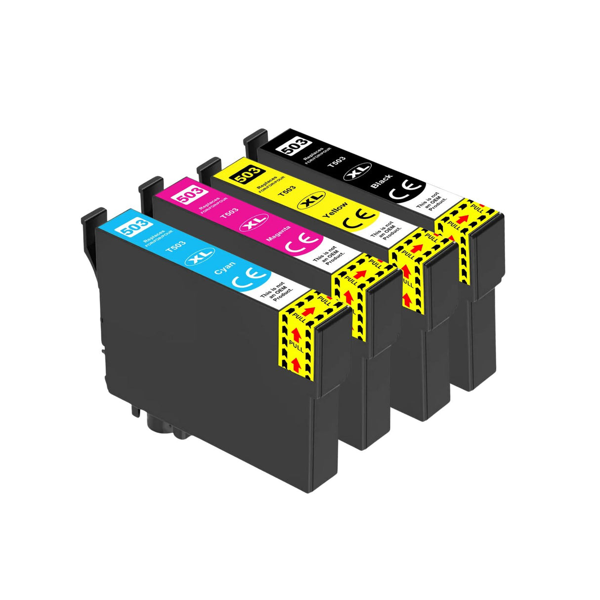 Alternative Tintenpatrone zu Epson 503XL - Black Cyan Yellow Magenta - 4er Set