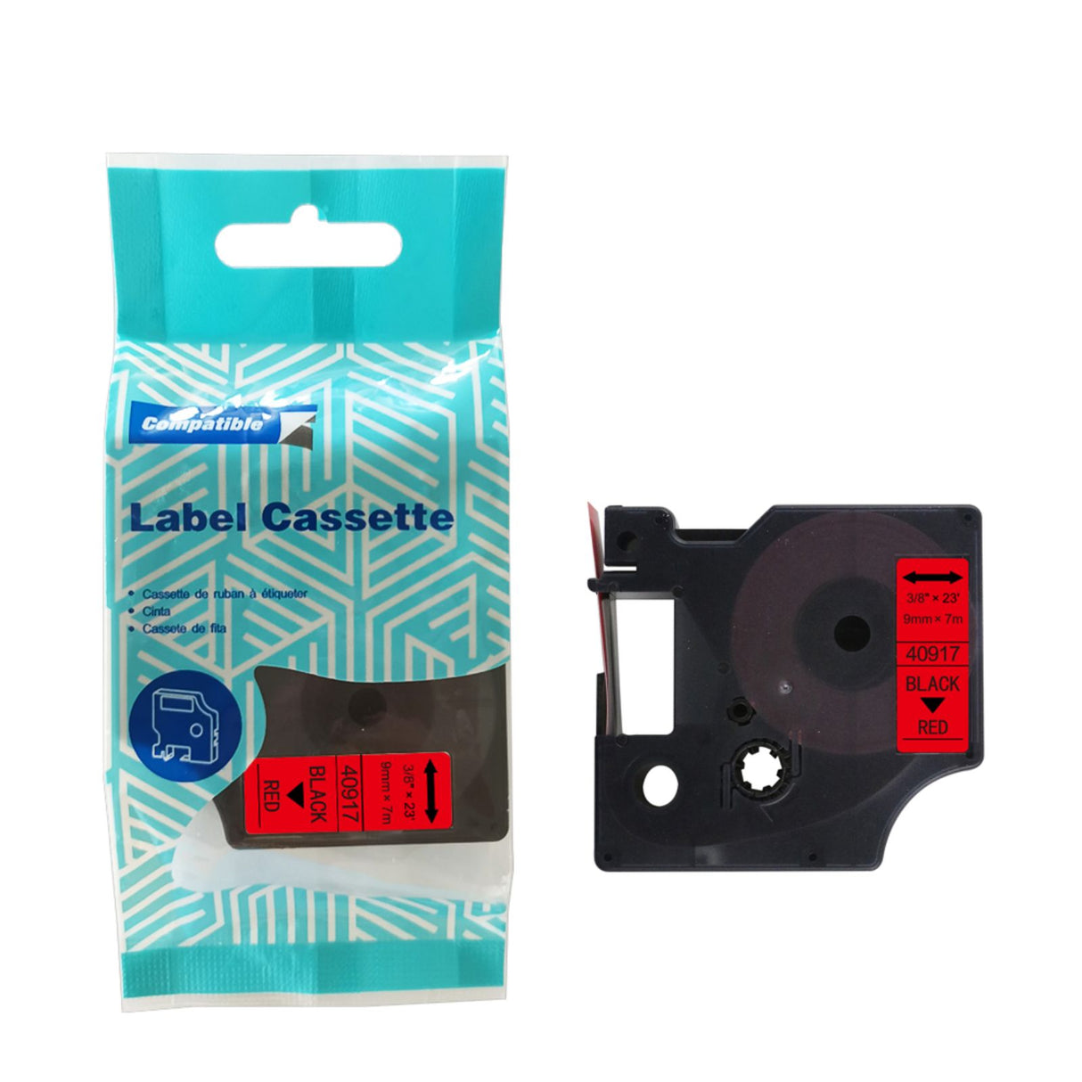 Alternatives Etikettenband zu Dymo D1 40917 / S0720720 Beschriftungsband