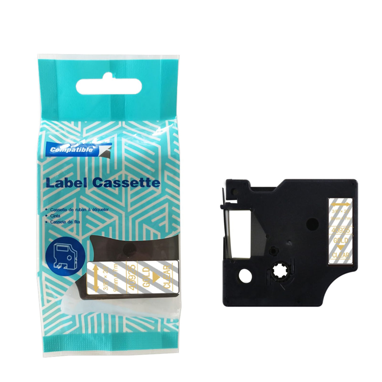 Alternatives Etikettenband zu Dymo D1 40925 Beschriftungsband