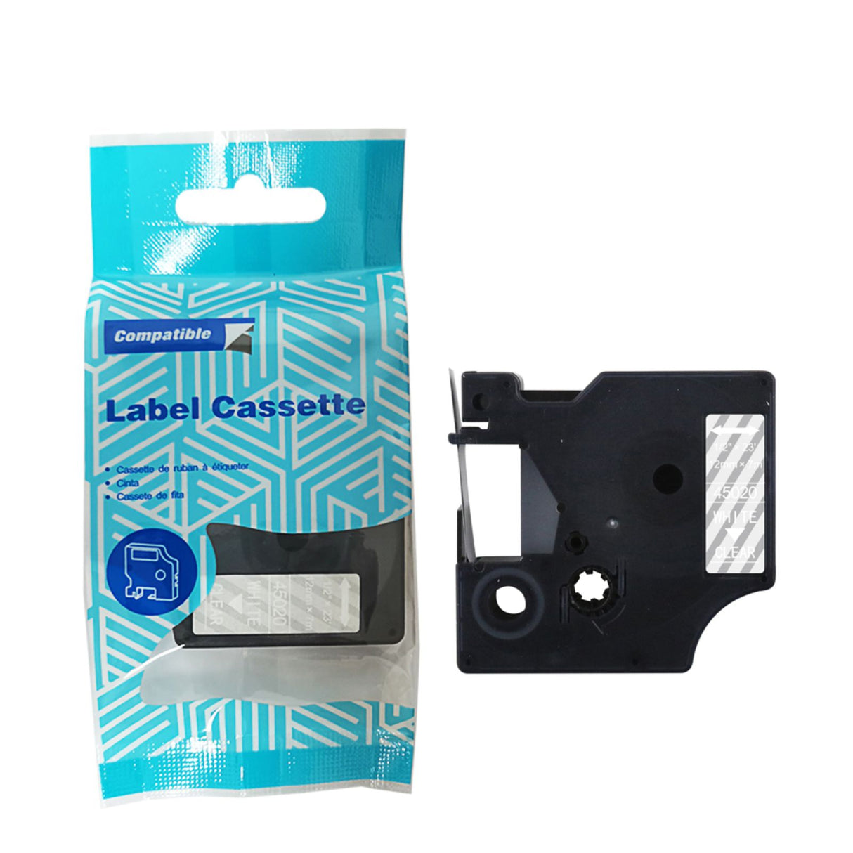 Alternatives Etikettenband zu Dymo D1 45020 / S0720600 Beschriftungsband