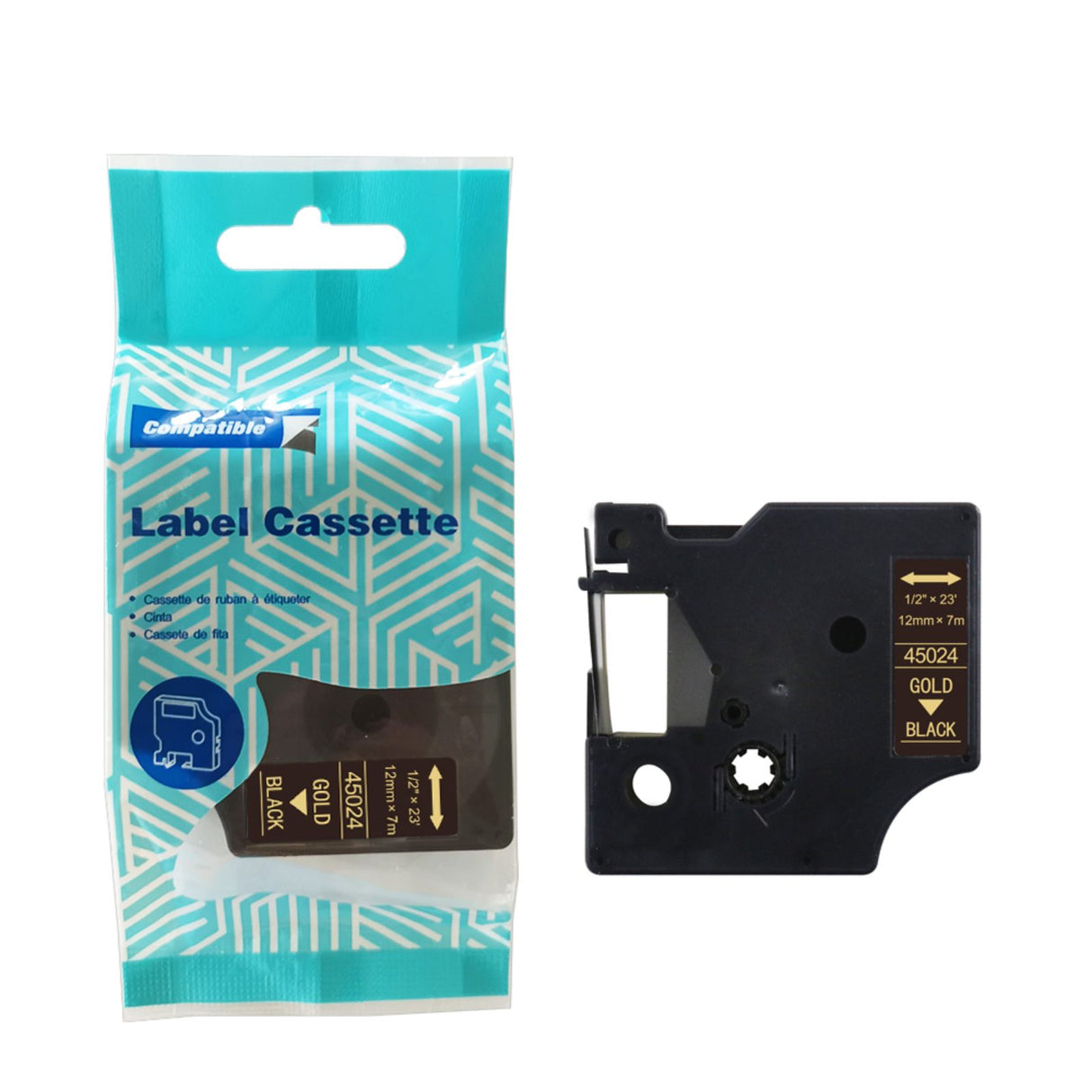 Alternatives Etikettenband zu Dymo D1 45024 Beschriftungsband