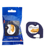 Alternatives Etikettenband zu Dymo LT12mm-Orange LetraTag