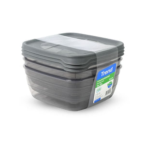 3er-Set Frischhaltedosen Meal-Prep-Boxen Aufbewahrungsdosen Dosen
