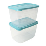 2er-Set Frischhaltedosen Boxen Meal-Prep-Dosen Aufbewahrungsdosen