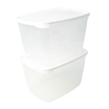 2er-Set Frischhaltedosen Aufbewahrungsdosen Meal-Prep-Dosen Boxen