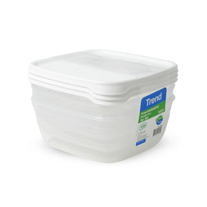 3er-Set Frischhaltedosen Aufbewahrungsdosen Meal-Prep-Boxen Dosen
