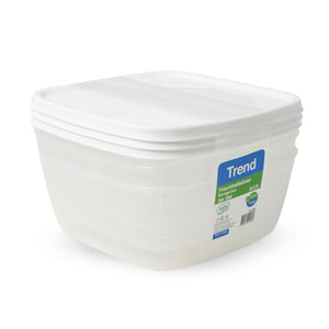 3er-Set Aufbewahrungsdosen Frischhaltedosen Meal-Prep-Vorratsdosen