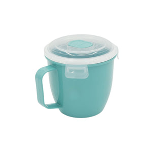 Mikrowellen-Tasse mit Henkel Suppen-Mug Lunchbecher Mikrowellen-Becher