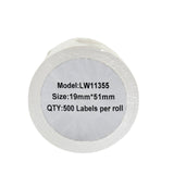 Alternative Etikettenrolle zu Dymo 11355 / S0722550 Mehrzwecketiketten