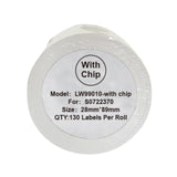 Alternative Etikettenrolle zu Dymo 99010 mit Chip / S0722370 mit Chip