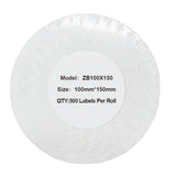Alternative Etikettenrolle zu Zebra 100mm x 150mm Universaletiketten