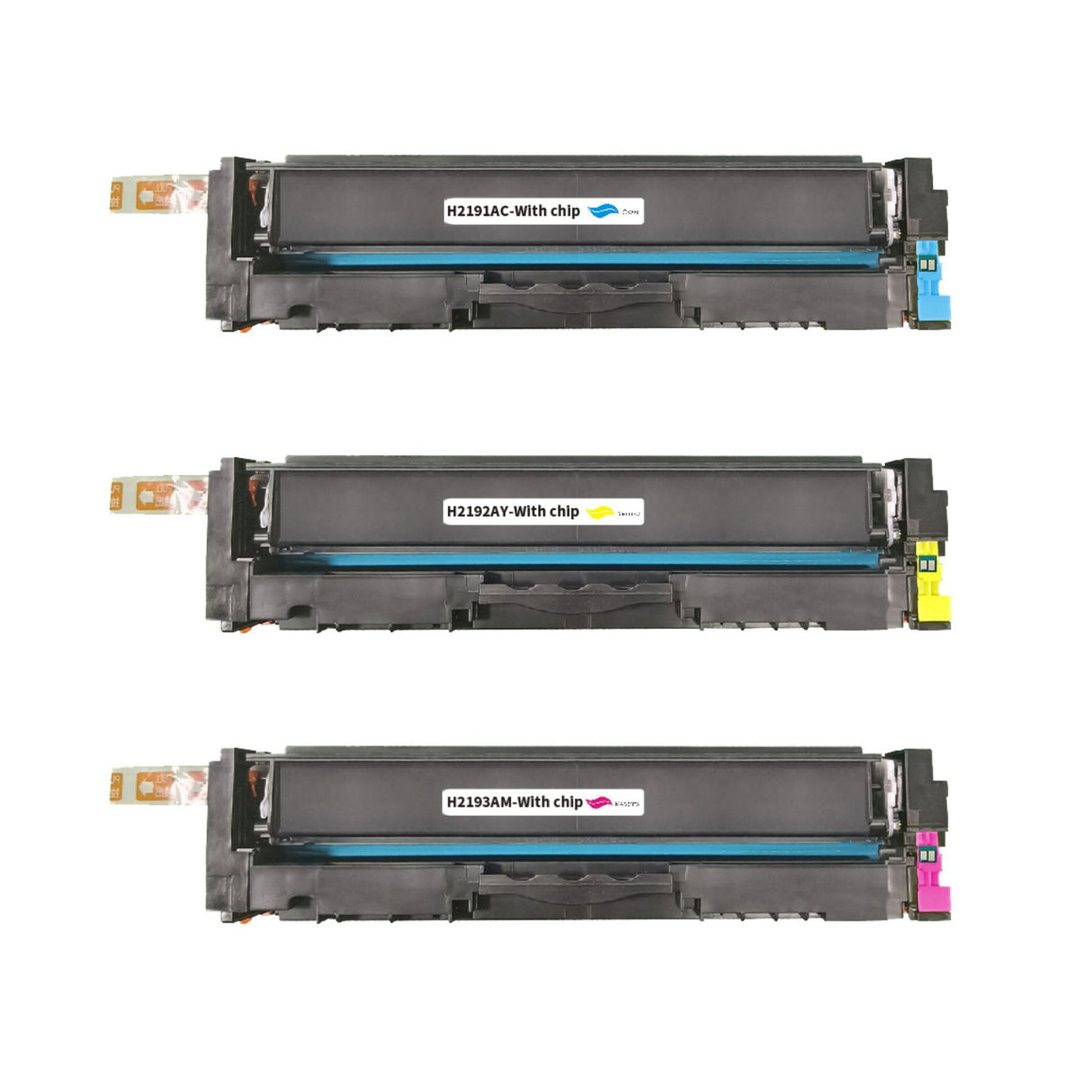 Kompatibler Toner für HP Color LaserJet Pro 3202dn - Cyan Yellow Magenta - 3er Set