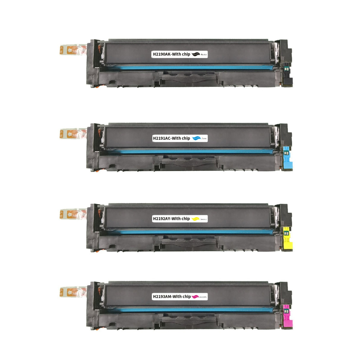 Kompatibler Toner für HP Color LaserJet Pro 3202dn - Black Cyan Yellow Magenta - 4er Set