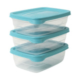 3er-Set Aufbewahrungsdosen Meal-Prep-Dosen Frischhaltedosen Boxen