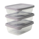 3er-Set Frischhaltedosen Aufbewahrungsdosen Meal-Prep-Dosen Boxen
