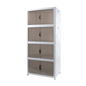 Modul-Set 75 Vorratsschrank Faltbox 1 Basis 3 Erweiterungen