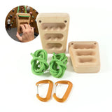2er-Set Fingerboard Trapez Kletterzubehör Hangboard Kletterbrett
