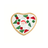 DIY-Mosaik-Bastelset Weihnachtsmann Mosaik-Untersetzer Herz-Untersetzer
