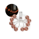 Marokkanische LED Kugelleuchte 1.5m Lichterkette Orientalische Deko