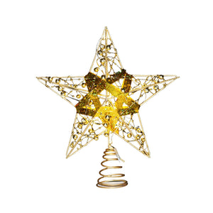 Christbaumspitze LED-Stern  Baumspitze mit Licht Weihnachtsbaumspitze