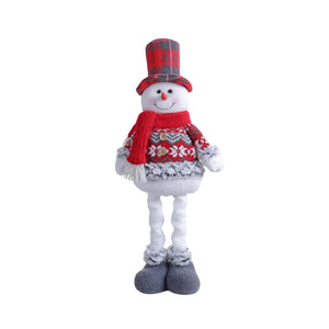 Schneemannfigur Deko-Schneemann Stehfigur Schneemann Dekofigur Winter