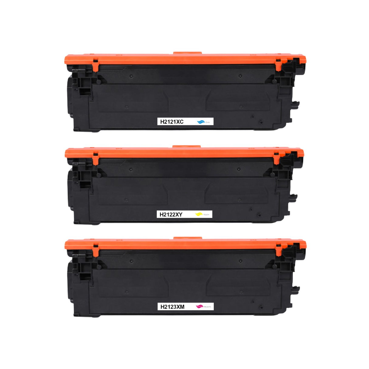 Kompatibler Toner XL für HP Color LaserJet Enterprise M554dn - Cyan Yellow Magenta - 3er Set