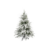 Weihnachtsbaum 120cm mit Schnee und LED Kunsttanne Christbaum Tanne