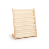 Holzregal mit Baumwolltuch Kinderregal Bücherregal Kinderbuchregal