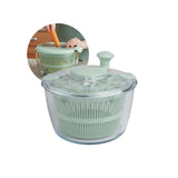 Glas-Salatschleuder Gemüseschneider Küchenmultischneider Salatschüssel