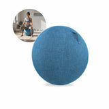 Sitzball mit Schutzhülle Yoga-Ball Gymnastikball Fitnessball