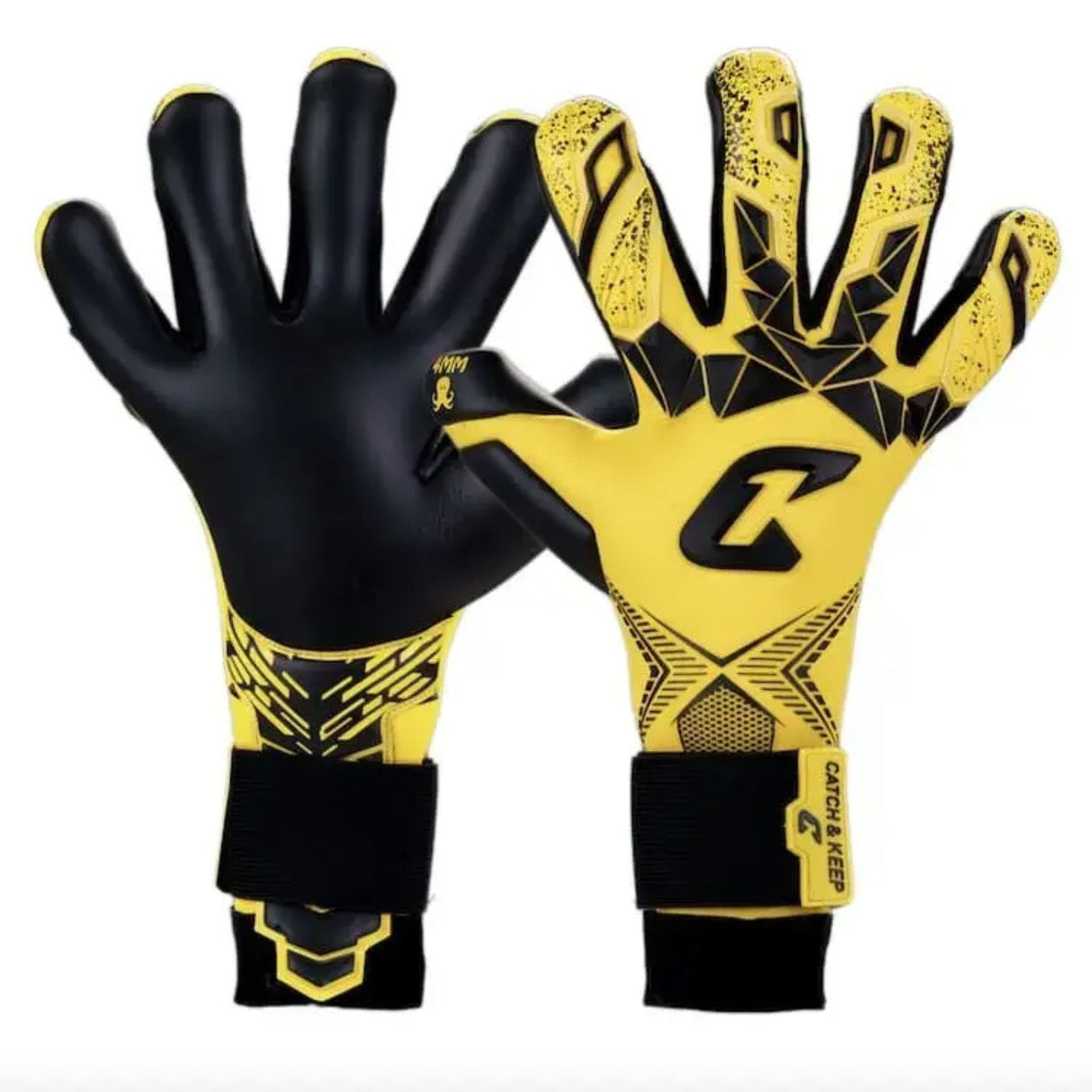 Fussballhandschuhe Pulse X Yellow Gr. 11 Torwart Goalie Handschuhe