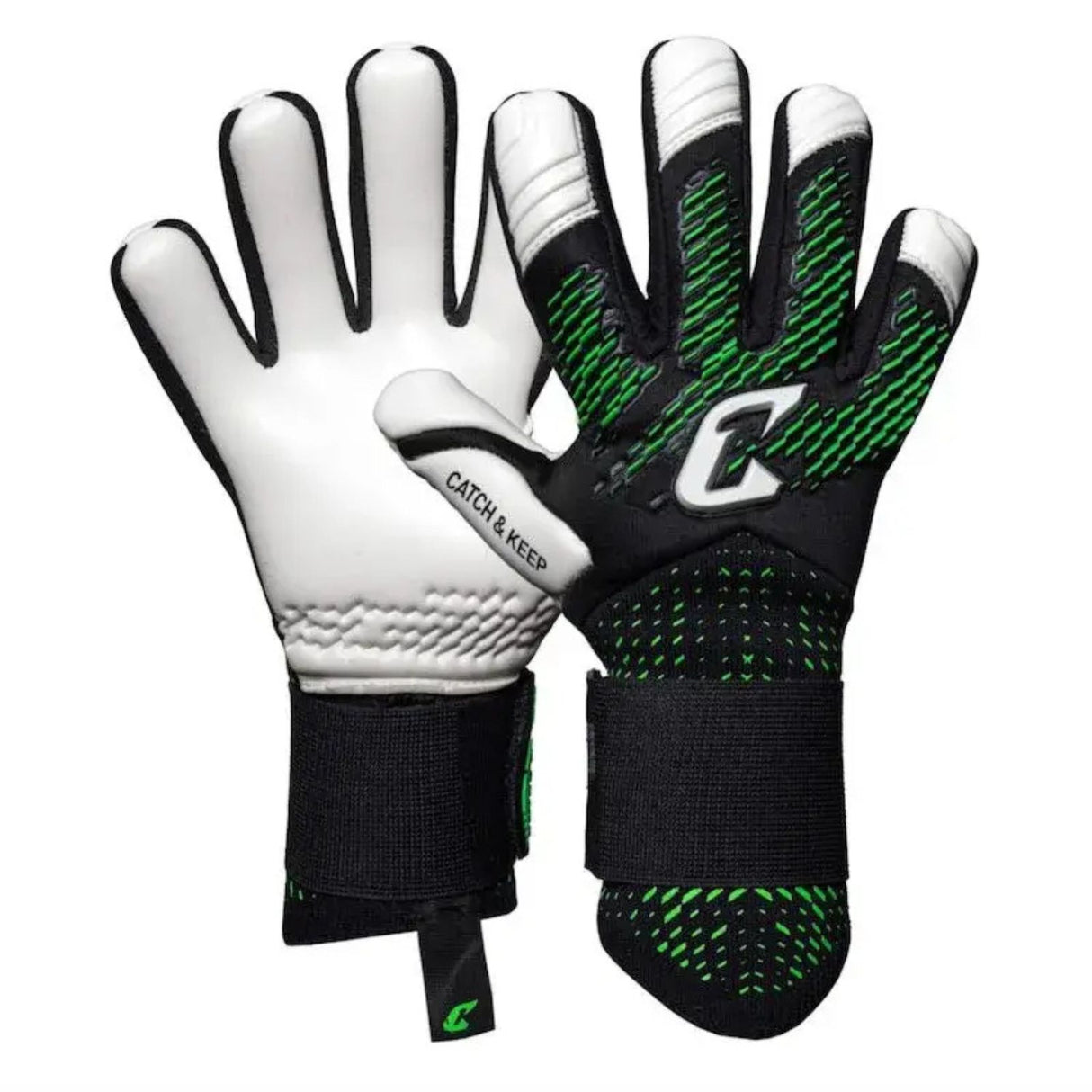 Fussballhandschuhe Revolution Green Gr. 9 Torwart Goalie Handschuhe