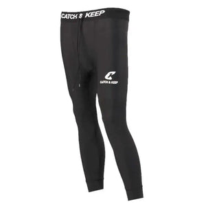 Atmungsaktive Sport-Leggings 3/4-lang Gr. L Funktionshose Unterziehhose