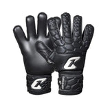 Fussballhandschuhe Fly Kids Dark Soul Gr. 7 Torwart Goalie Handschuhe