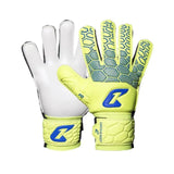 Fussballhandschuhe Fly Kids Yellow Soul Gr. 4 Torwart Goalie Handschuhe