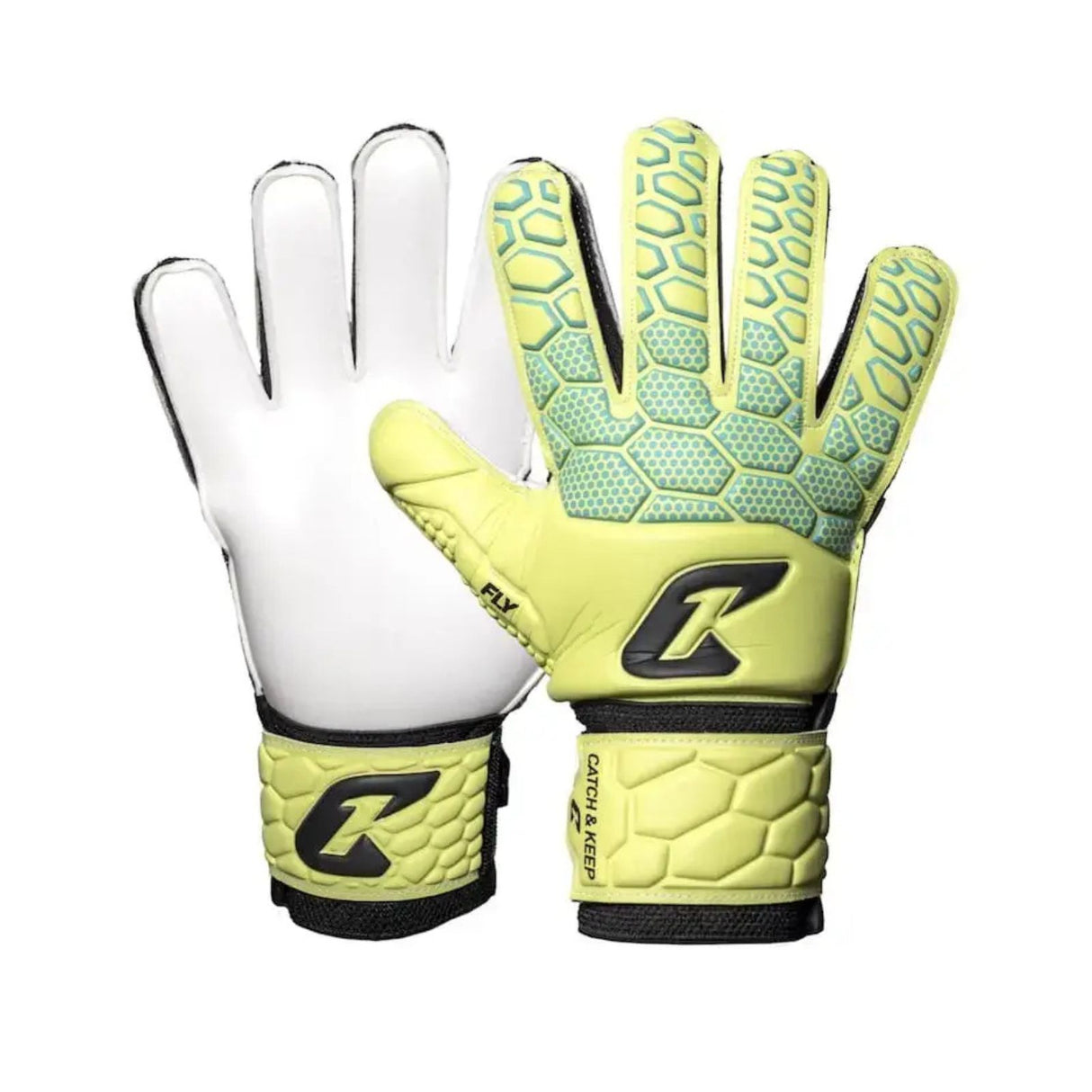 Fussballhandschuhe Fly Kids Green Soul Gr. 5 Torwart Goalie Handschuhe