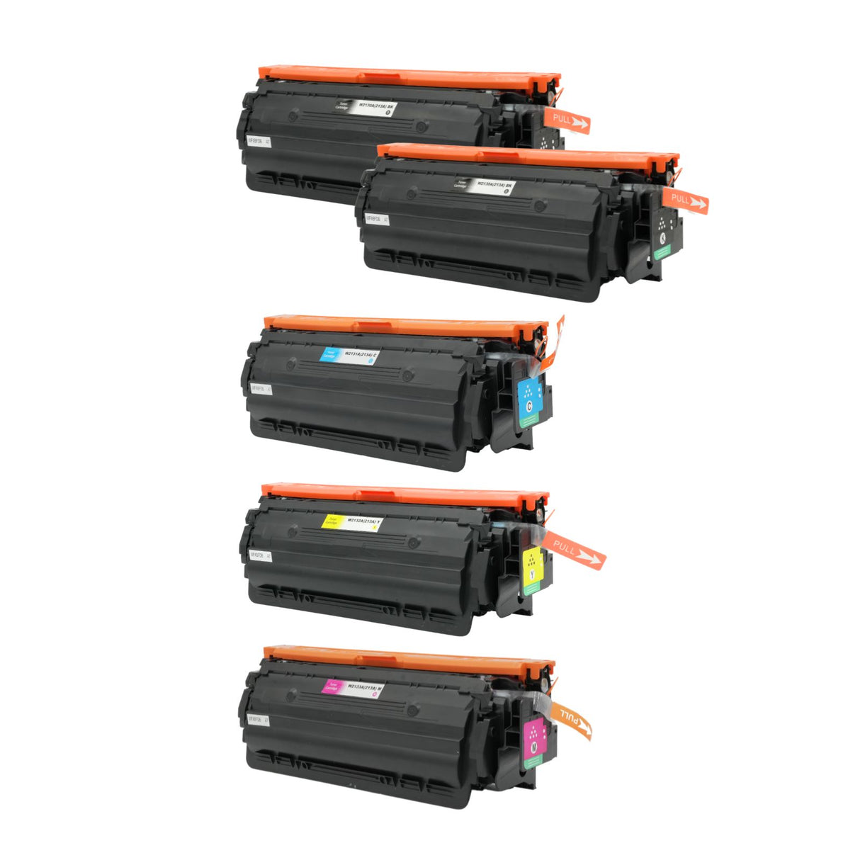 Alternativer Toner zu HP 213A - Black Cyan Yellow Magenta - 5er Set