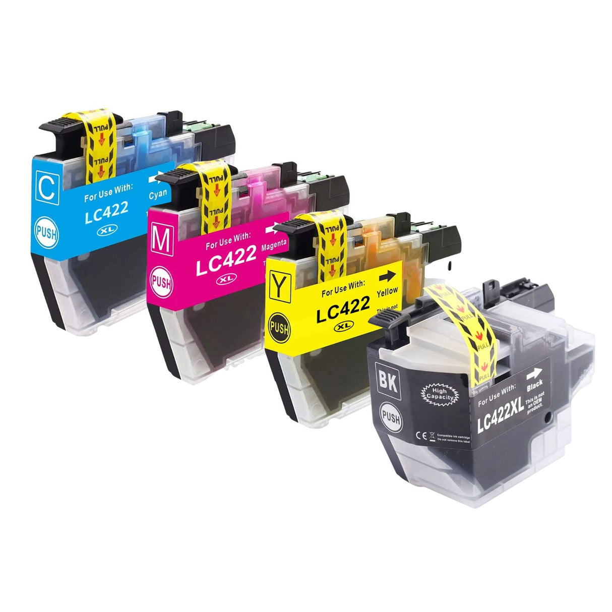 Kompatible Tintenpatrone XL für Brother MFC-J5345DW - Black Cyan Yellow Magenta - 4er Set