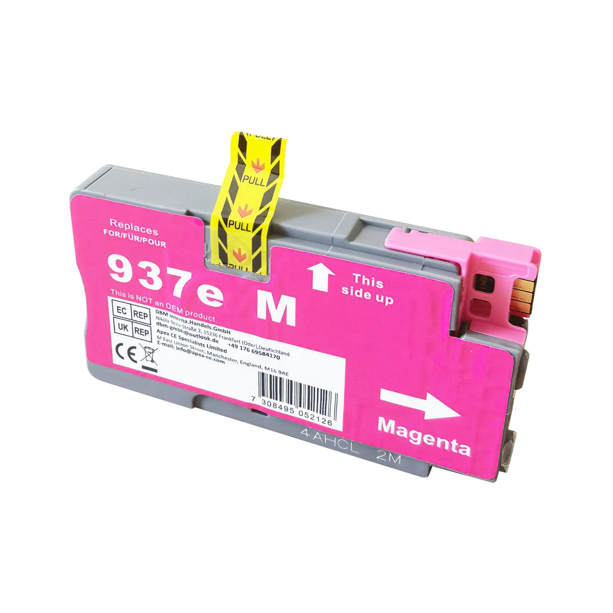 Alternative Tintenpatrone zu HP 937e XL - Magenta 1 Stück