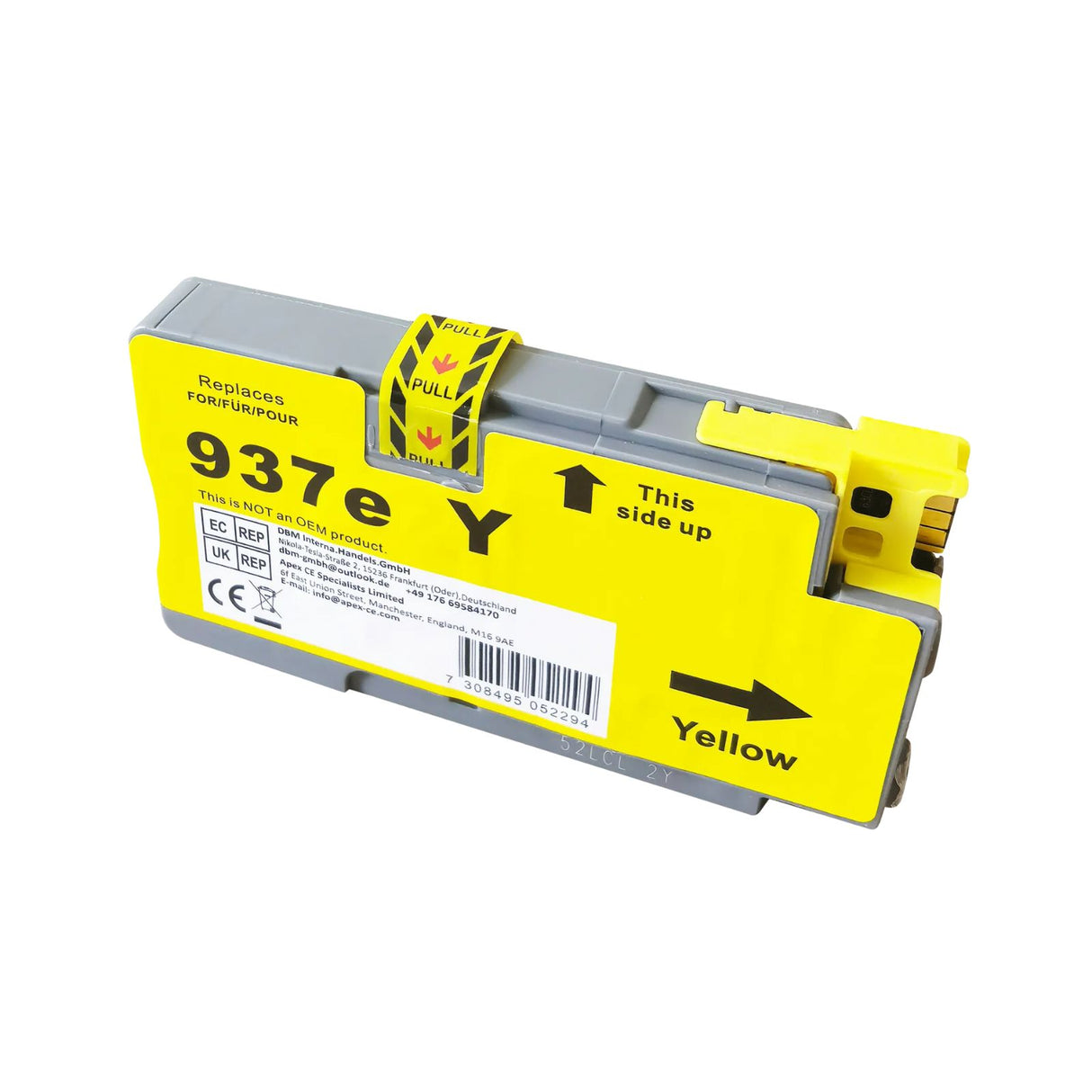 Kompatible Tintenpatrone XL für HP OfficeJet Pro 9110b - Yellow 1 Stück
