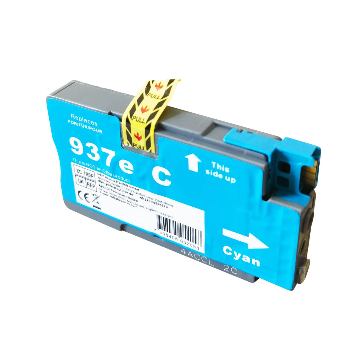 Kompatible Tintenpatrone XL für HP OfficeJet Pro 9130b - Cyan 1 Stück