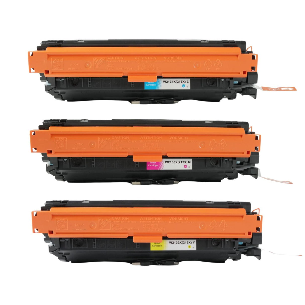 Kompatibler Toner XL für HP Color LaserJet Enterprise Flow MFP 5800zf - Cyan Yellow Magenta - 3er Set