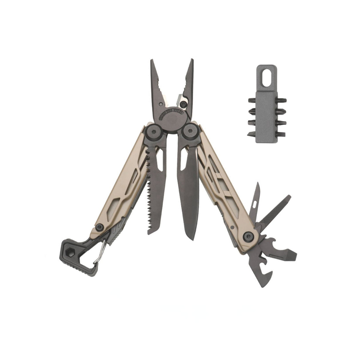 25in1 Multifunktions-Zange Multitool mit Zange Outdoor-Werkzeug