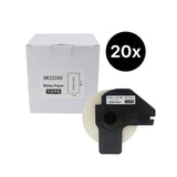 20er-Set Alternative Etikettenrolle zu Brother DK-22246 Etiketten