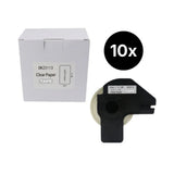 10er-Set Alternative Etikettenrolle zu Brother DK-22113 Etiketten