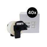 40er-Set Alternative Etikettenrolle zu Brother DK-11202 Etiketten