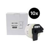 10er-Set Alternative Etikettenrolle zu Brother DK-11208 Etiketten