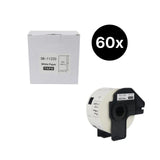 60er-Set Alternative Etikettenrolle zu Brother DK-11220 Etiketten
