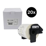 20er-Set Alternative Etikettenrolle zu Brother DK-11240 Etiketten