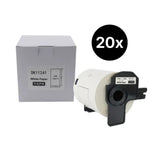 20er-Set Alternative Etikettenrolle zu Brother DK-11241 Etiketten